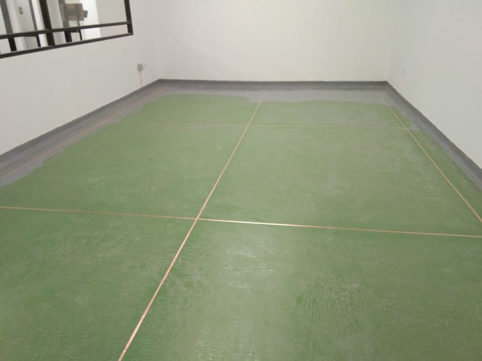 Pembuatan ESD Floor