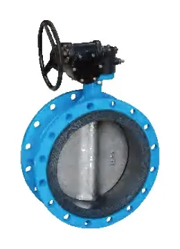 Worm Gear Flanged Buttefly Valve