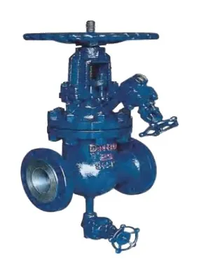 Valve with Blow-off Holes