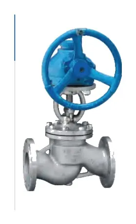 Stainless Steel Bevel Gear Globe Valve