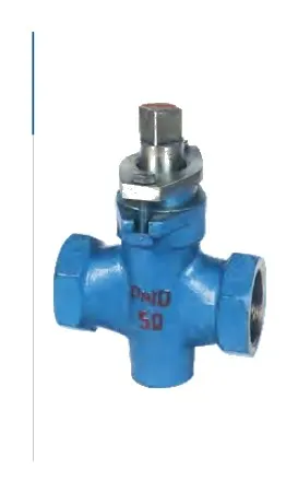 2-WAY Stainless Steel Female Plug Valve