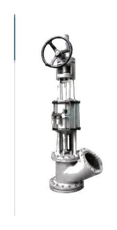 Pneumatic Flat Bottom Discharge Valve with Manual Operation